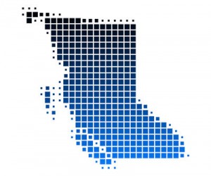 british_columbia map shutterstock