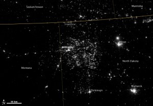 What shale boom looks like from space and why we should care