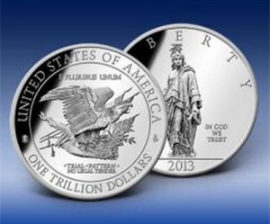 Trillion dollar coin proof