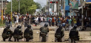 Terrorists allegedly leading protests against Canadian miner in Peru