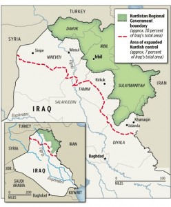 Iraq map