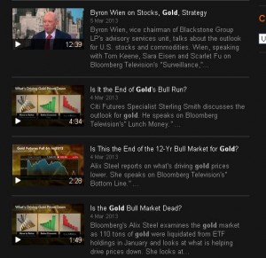 Gold sentiment Mar 7