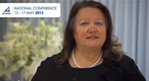 Aussie magnate Rinehart giving up trustee role to end children’s suit