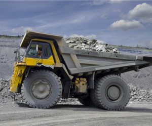 Coal on dump truck avino silver and gold