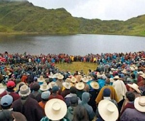 Newmont Conga mine in Peru