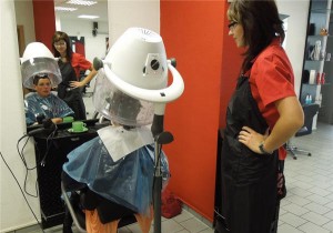 hair dye copper split ends