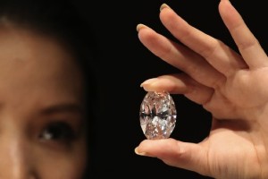 Egg-sized ‘perfect’ white diamond fetches record $30.8 million in Hong Kong