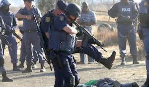 South African police 'lied over shootings' in Marikana mine
