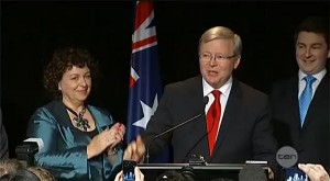rudd concedes