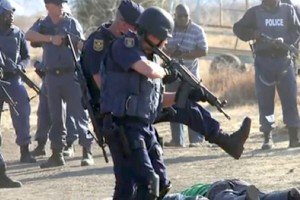 South African police 'lied over shootings' in Marikana mine