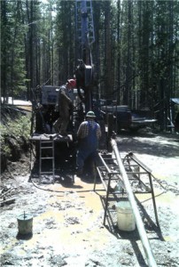Lemhi Pass drilling