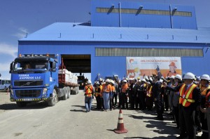 Oyu Tolgoi’s first copper, gold shipment on its way to China