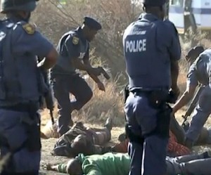 South African police planned shooting at Marikana mine — video