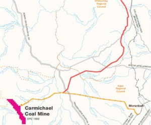 Carmichael coal mine