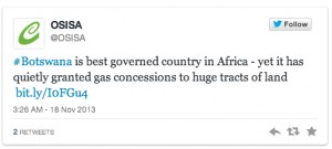 Botswana comes clean on fracking licences after documentary