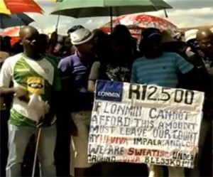 Platinum strikers vow to fight on even as metal price goes soft