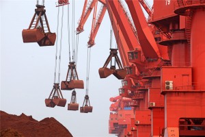 Iron ore price sinks