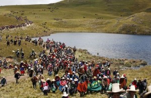 Main opponent of Newmont's gold project in Peru in prison