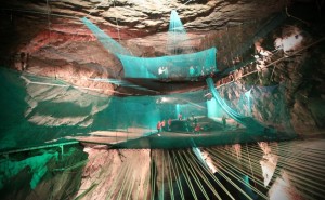 Old Welsh mine turned into giant trampoline park