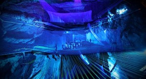 Old Welsh mine turned into giant trampoline park