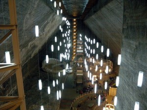 Abandon Romanian mine now an underground theme park