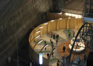 Abandon Romanian mine now an underground theme park