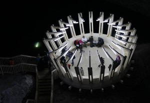 Abandon Romanian mine now an underground theme park