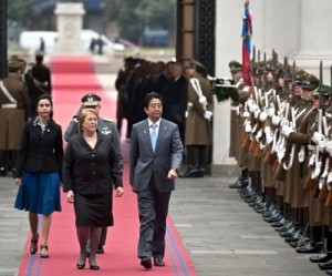 Japan, Chile sign mining deals