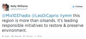 Leonardo DiCaprio in Canada’s Fort McMurray to learn about the oil sands