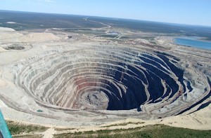 Russian miners finds rock containing 30,000 diamonds