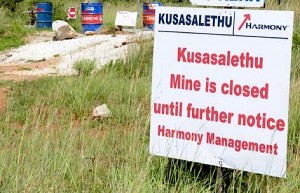 About 100 miners trapped underground, 400 rescued at Harmony Gold’s mine