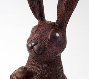 This Easter bunny has diamond eyes. Oh, yes, and it costs $49K