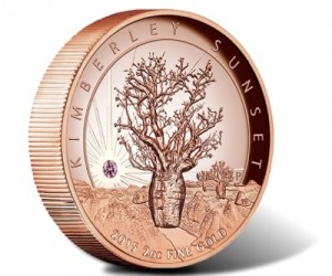 This pink diamond gold coin is set to make history