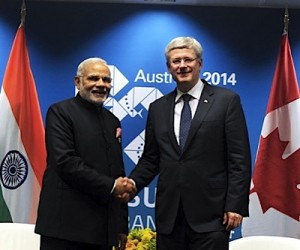 Canada and India sign historic uranium supply deal