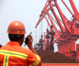 Iron ore price rockets 9.5%