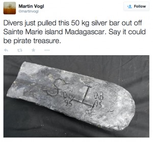 Archaeologists find silver, gold pirate treasure in Madagascar