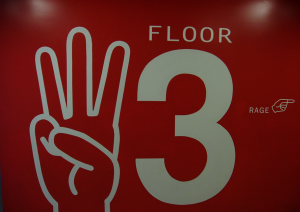 gold at three week high