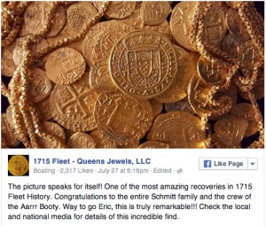 Diver finds $1 million in 300-year-old gold coins off Florida coast