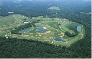 This mine is now a spectacular 18-hole golf course