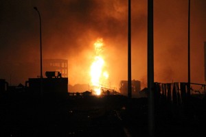 Huge blasts at Chinese port disrupts iron ore, oil shipments