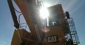 Caterpillar mining trucks tinaja hills mining