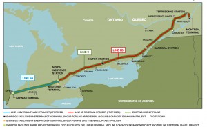 Enbridge warns Line 9 pipeline holdups to hurt 2015 earnings