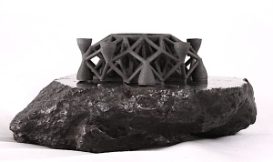 Asteroid miner 3D-prints spacecraft prototype with alien metal
