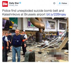 Gold rallies, European stocks fall after Brussels explosions