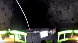 Drone flight at Fosterville Gold Mine