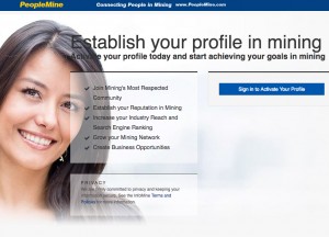 The mining community now has its own social media site — PeopleMine