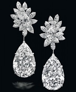 World’s largest pair of pear-shaped diamond earrings could fetch up to $30m