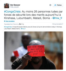 Eight dead, 35 injured in Congo mining hub amid anti-Govt protests