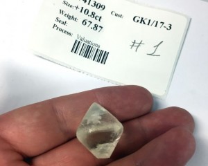 Mountain Province just found this massive diamond at Gahcho Kué