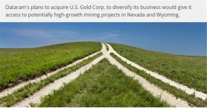Dataram set to transform itself with acquisition of U.S. Gold Corp.
